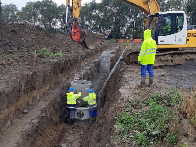 Výstavba splaškovej kanalizácie v I. Etape